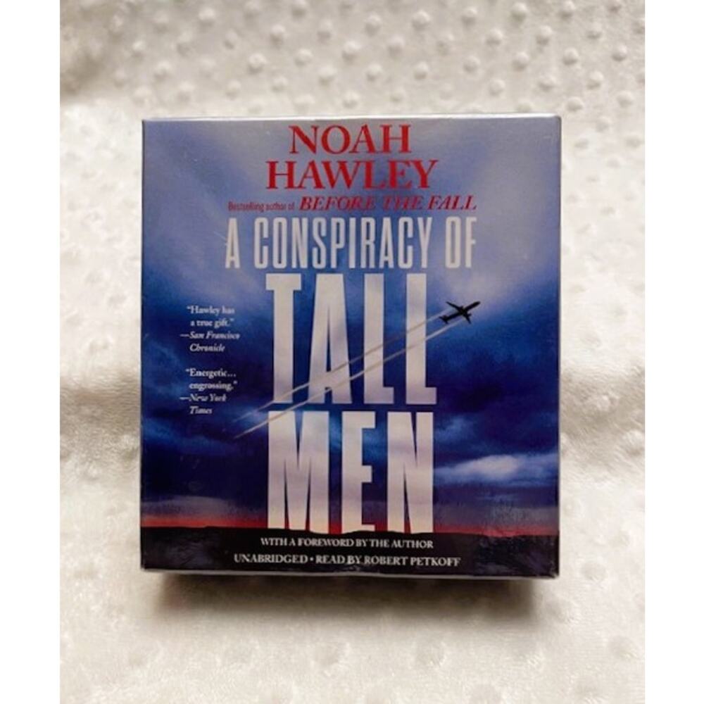 A Conspiracy of Tall Men by Noah Hawley Unabridged 11 Disc Audiobook CD Set NEW*